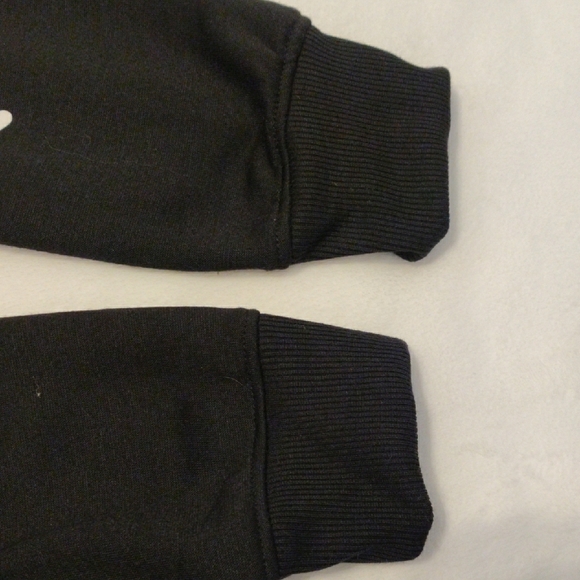 Black Graphic Sweater with Animated Character Design - Picture 4 of 14